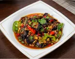 【夏限定】茄子の湖南醤油炒め (红烧茄子)（李湘潭湘菜館）