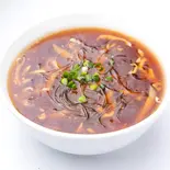 醤油フカヒレスープ(酱油鱼翅汤)（中華料理美山飯店）