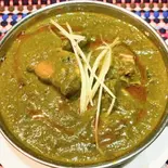 ポークほうれん草カレー/Pork Sag Curry（New sitara curry ＆ kebab house）