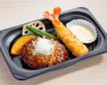 (おかず)ハンバーグ海老フライ（藍屋 横浜戸部店）