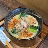 白ごま豆乳坦々うどん（お茶カフェ うさぎ）