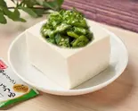 おくら豆腐(減塩醬油付き)Tofu Okura（東京豚汁 出汁と味噌の可能性。本店）