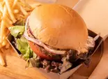 【ディナー】ハラペーニョ＆チリコンカンバーガー（白金バーガー ザ テンダーハウス ダイニング）