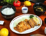 チキンカツセット Chicken Cutlet Set（THEやきとり喜作）
