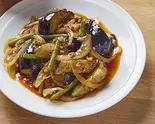 ナスとひき肉の豆板醤炒め Eggplant & Minced Meat with Hot Bean Paste(小次郎池袋店)