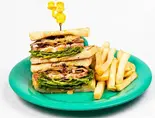 ピーナツバタージャムベーコンサンド Peanut Butter and Jam with Bacon Sandwich(BurgerFactory)