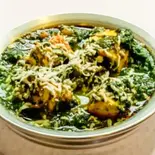 手作りチーズサグカレー/Tedukuri cheese sag curry（デュセニ村722）