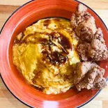 オムチャーハン+唐揚げ3個（ラーメン食堂オムたす）