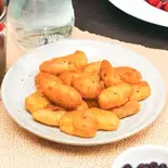 サツマイモ揚げ(Khoai lang kén)（GENZ Tea＆Food）