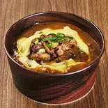 ️チーズ和風牛すじカレー極太春雨（白金食堂）