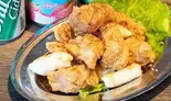 ハニーマスタードチキン 揚げトッポキ付き(韓国ダイニング オットケドゥンテゲッチ)