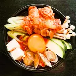 キムチスンドゥブチゲ（韓国食堂明）
