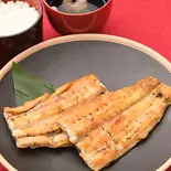 白焼定食 亀 (一尾) 肝吸い付(鰻 北白川)