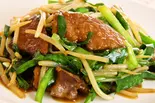 ニラレバ炒め（福記餃子）