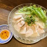 豚しゃぶゴマダレ冷やしフォー（亜細亜食堂 サイゴン 上町店）
