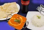 1カレ-チーズナンドリンク付き 1Curry cheese nan drink set（本格カレースターケバブ ビリヤニ ハラル専門店）