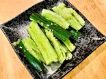 秘伝 たたききゅーり（餃子工房 ちびすけ 東心斎橋店）