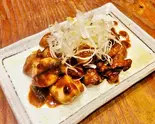 鶏肉のねぎま秘伝の味噌だれ焼き（餃子工房 ちびすけ 東心斎橋店）