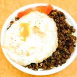 ビーフ卵ケバブ丼Beef egg kebab bowl（スターケバブインドカレーハラル専門店）