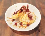 リコッタパンケーキ(キャラメルナッツ&バニラアイス)Ricotta Pancake (Caramel Nuts & Vanilla Ice)(サンクスギビングデイ)