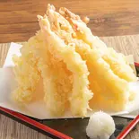 エビ天10本盛り（和洋レストラン 岩崎）