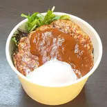 特大ハンバーグのロコモコ丼(タカカラあきば店)
