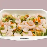 甘エビポキ丼(ユッケだれ)(海鮮poki工房)