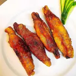 鶏皮餃子（華聖樓）