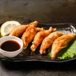 鶏皮餃子（もんじゃ居酒屋 まつぼっくり 中百舌鳥店）