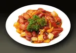 スパイスウインナー Spicy Sausage（スリランカ家庭料理 モナラ）