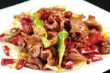 豚ホルモンのピリ辛炒め（三九厨房 大森店）