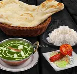 タンドリーチキンカレーセットTandoori Chicken Curry Set（アジアンカリーハウス大阪店）