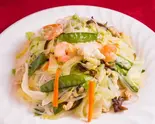 野菜入り焼きビーフン Fried Rice Noodles with Vegetables（中国料理 竹園 百年橋店）