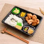塩麹漬け国産鶏のから揚げ弁当(白米) ※つや姫（山形県飯豊町アンテナショップ IIDE）