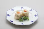 三鮮焼売-海鮮と豚肉のシュウマイ 4粒（中國菜 老四川 飄香 飄香小院(六本木店)）
