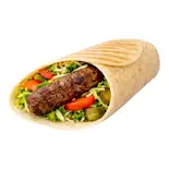 ビーフケバブラップ/Beef Kebab Wrap/شيش كباب راب（アラベスク・レストラン＆カフェ / Arabesc Restaurant＆Cafe）