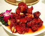 红烧排骨  スペアリブの醤油煮込み（湘味食府）