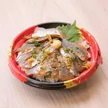 あじ丼(にんにく鍋や(海鮮丼屋))