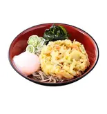 (冷)天玉そば 又は うどん (Cold) Tempura Egg Soba/Udon（富士そば 川崎西口店）