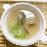出汁一番!はまぐり汁(荒鮮景)
