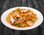 チキンチャウミンネパール風 NEPALESE CHICKEN CHOW MEIN(ザ・ロータスインドネパール料理)