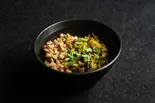 ミニ高菜そぼろ丼(秦唐記 ビャンビャン麺(永代総本店))