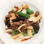 牛肉黒胡椒炒め【黑胡椒炒牛肉】(川味苑 (センミエン))