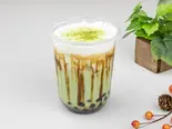 抹茶ミルクタピオカ（韓国チキンハウス りょうさん家 名古屋西店）