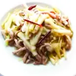 豚肉とセロリ炒め（客来香）