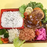 牛あんかけハンバーグ弁当（てんこもり弁当湊川店）