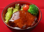 ハンバーグステーキ丼(熟成肉専門店 ステーキ泉)