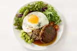 【ダイエットLab】十八穀米のロコモコプレート Mixed Grain LocoMoco Plate（【低糖質・低脂質・低カロリー】ダイエットカレーLAB. 三田店）