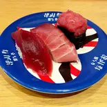 マグロ3貫（魚屋の食堂さんかく＆寿司ながお 目黒本町店）