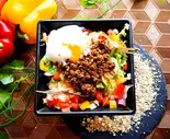 メキシカングレインズライスボウルサラダ(Grains rice bowl salad グリーングレインブレイン)